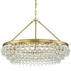 Calypso 30"W Vibrant Gold And Crystal Teardrop Chandelier -Lighting Sales Shop calypso 30 inchw vibrant gold and crystal teardrop chandelier 62e48