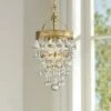 Calypso 7 1/2" Wide Vibrant Gold And Crystal Mini Chandelier -Lighting Sales Shop calypso 7 and one half inch wide vibrant gold and crystal mini chandelier 71x53cropped