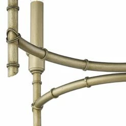 Golden Lighting Cambay 25" Wide White Gold Metal 6-Light Chandelier -Lighting Sales Shop cambay 25 inch wide white gold metal 6 light chandelier 042c2views2