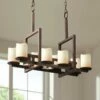 Candle Aria 34" Wide Dark Bronze 11-Light Island Chandelier -Lighting Sales Shop candle aria 34 inch wide dark bronze 11 light island chandelier 876h1cropped