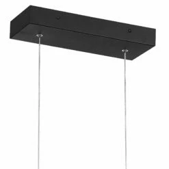 Carmel 48" Wide Matte Black LED Island Pendant 7 Carmel 48" Wide Matte Black LED Island Pendant -Lighting Sales Shop carmel 48 inch wide matte black led island pendant 611r0views2