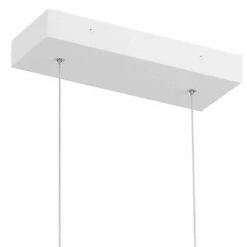 Carmel 48" Wide Matte White LED Island Pendant -Lighting Sales Shop carmel 48 inch wide matte white led island pendant 612r0views2