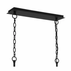 Carrine 38 1/2" Wide Black And Silver Island 8-Light Pendant -Lighting Sales Shop carrine 38 and one half inch wide black and silver island 8 light pendant 140d0views1