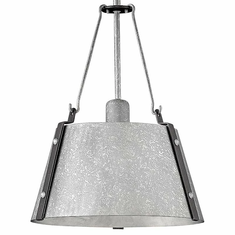 Cartwright 15 1/4"W Polished Antique Nickel Pendant Light 5 Cartwright 15 1/4"W Polished Antique Nickel Pendant Light - Image 3