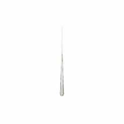 Cascade 6 1/2" Wide Polished Nickel LED Mini Pendant