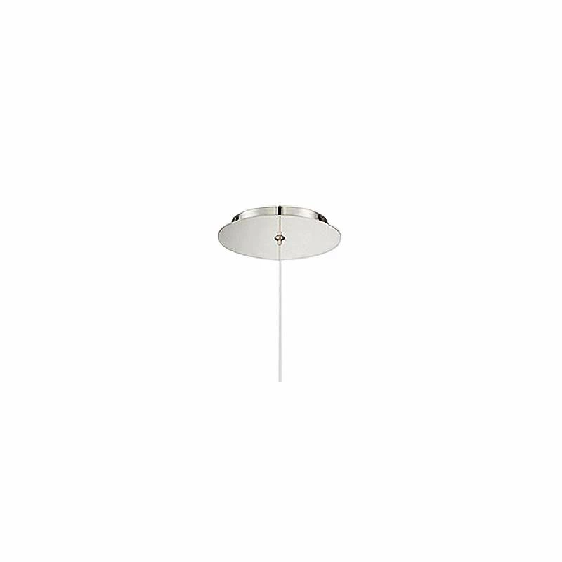 Cascade 6 1/2" Wide Polished Nickel LED Mini Pendant 5 Cascade 6 1/2" Wide Polished Nickel LED Mini Pendant - Image 3