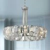 Castle Aurora 33 1/4" Wide Polished Nickel Modern Crystal Chandelier -Lighting Sales Shop castle aurora 33 and one quarter inch wide polished nickel modern crystal chandelier 15f61cropped