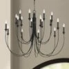 Troy Cate 42" Wide Forged Iron 18-Light Chandelier 2 Troy Cate 42" Wide Forged Iron 18-Light Chandelier -Lighting Sales Shop cate 42 inch wide forged iron 18 light chandelier 533r1cropped
