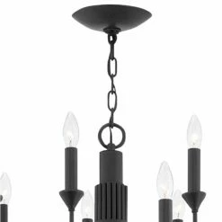 Troy Cate 42" Wide Forged Iron 18-Light Chandelier -Lighting Sales Shop cate 42 inch wide forged iron 18 light chandelier 533r1views2