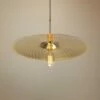 Cerno Ico 20" Wide Spun Solid Brass Pendant Light -Lighting Sales Shop cerno ico 20 inch wide spun solid brass pendant light 65g52cropped