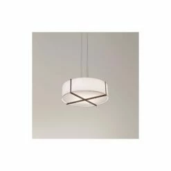 Cerno Plura 36" Wide Walnut LED Pendant Light