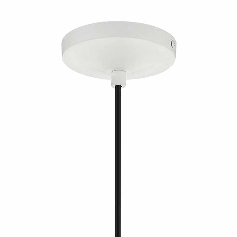 Chantily 11 3/4" Wide White Metal Globe Mini Pendant Light 5 Chantily 11 3/4" Wide White Metal Globe Mini Pendant Light - Image 3