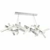 Chaos 72" Wide Aluminum Modern LED Kitchen Island Light Chandelier -Lighting Sales Shop chaos 72 inch wide aluminum modern led kitchen island light chandelier 55r42