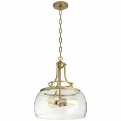 Charleston 16" Wide Warm Gold 3-Light LED Luxe Pendant Light -Lighting Sales Shop charleston 16 inch wide warm gold 3 light led luxe pendant light 67v80views4