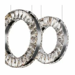 Charm 20 1/2" Wide Chrome LED Kitchen Island Light Pendant -Lighting Sales Shop charm 20 and one half inch wide chrome led kitchen island light pendant 59h75views1