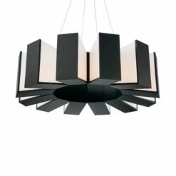 Chronos 34" Wide Twelve Light Modern Chandelier In Black 11 Chronos 34" Wide Twelve Light Modern Chandelier In Black -Lighting Sales Shop chronos 34 inch wide twelve light modern chandelier in black 138n3