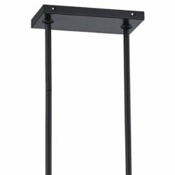 Cirque 40" Wide Matte Black 40-Light Island Chandelier -Lighting Sales Shop cirque 40 inch wide matte black 40 light island chandelier 860h1views2