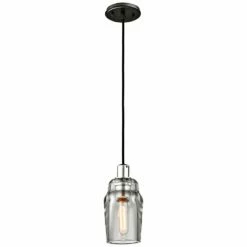 Troy Citizen 4 3/4"W Graphite And Polished Nickel Mini Pendant -Lighting Sales Shop citizen 4 and three quarter inchw graphite and polished nickel mini pendant 23y82views1