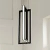 AFX Cole 6" Wide Black 2-Light LED Mini Pendant Light -Lighting Sales Shop cole 6 inch wide black 2 light led mini pendant light 259j0cropped