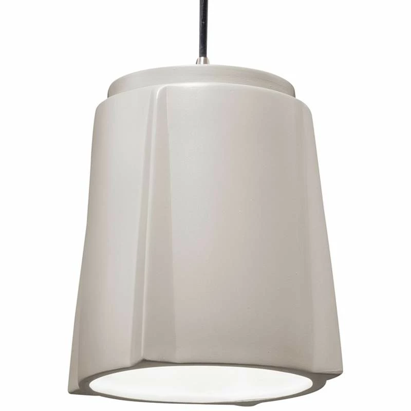 Compass 8" Wide Matte White Ceramic LED Mini Pendant Light 3 Compass 8" Wide Matte White Ceramic LED Mini Pendant Light