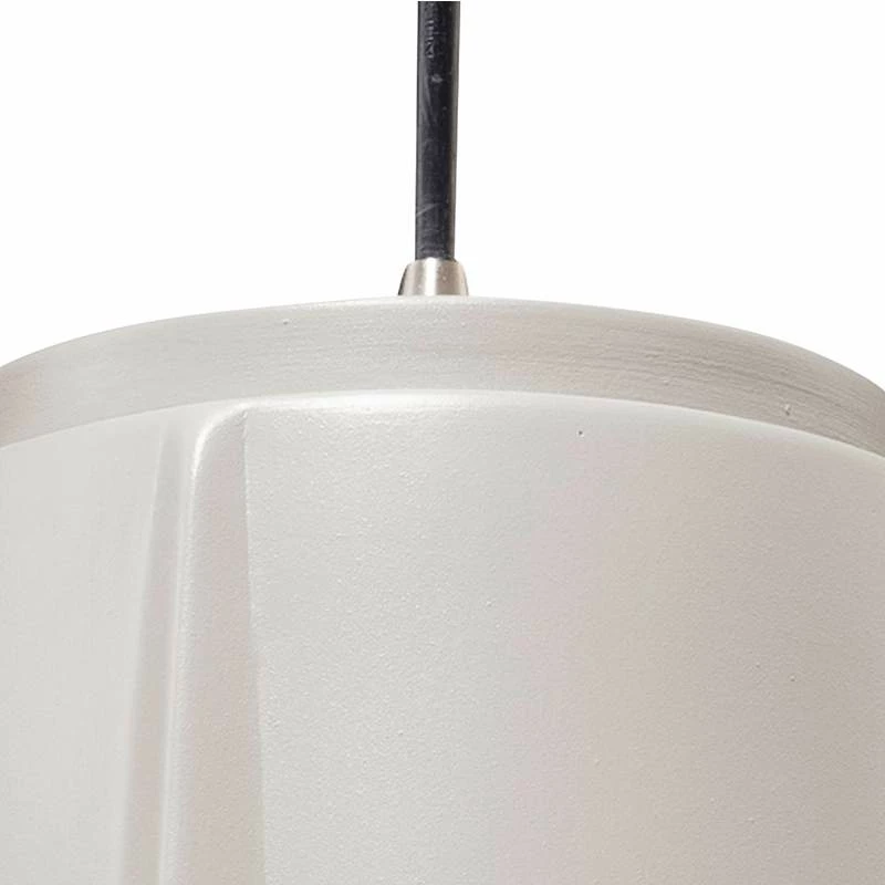 Compass 8" Wide Matte White Ceramic LED Mini Pendant Light 5 Compass 8" Wide Matte White Ceramic LED Mini Pendant Light - Image 3
