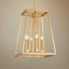 Conant 13" Wide Gilded Satin Brass Small 4-Light Pendant -Lighting Sales Shop conant 13 inch wide gilded satin brass small 4 light pendant 18w35cropped