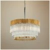 Corbett Charisma 26" Wide Gold Leaf Pendant Light -Lighting Sales Shop corbett charisma 26 inch wide gold leaf pendant light 9m192cropped