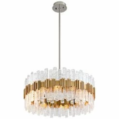 Corbett Ciro 36" Wide Silver Leaf Pendant Light -Lighting Sales Shop corbett ciro 36 inch wide silver leaf pendant light 44r84views2