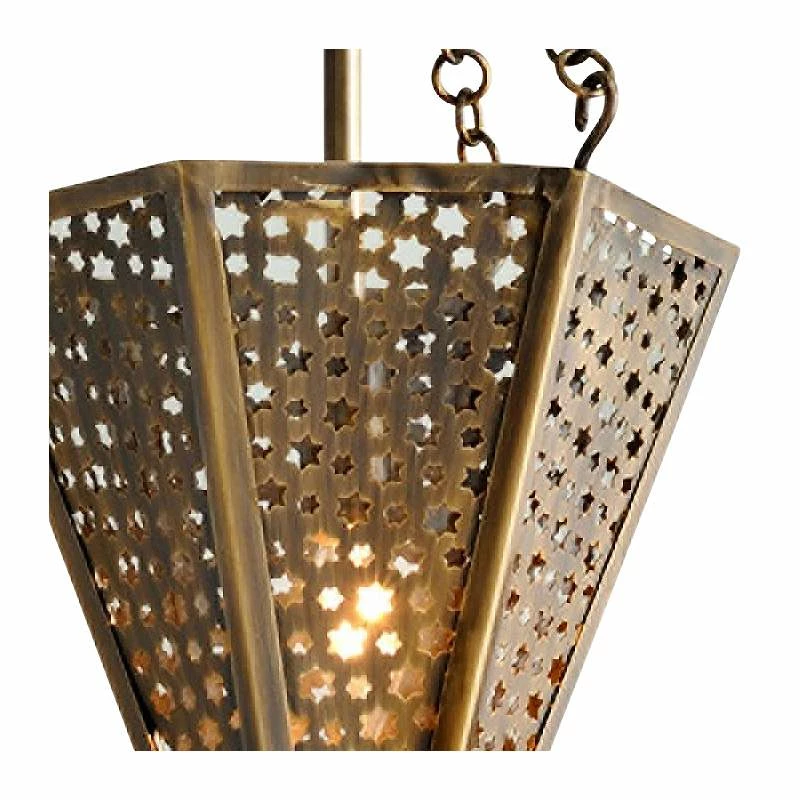 Corbett Star Of The East 10"W Old World Bronze Mini Pendant 5 Corbett Star Of The East 10"W Old World Bronze Mini Pendant - Image 3