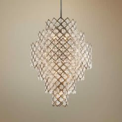 Corbett Tiara 44 3/4" Wide Vienna Bronze Pendant Light