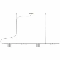 Counterpoint 42"W Aluminum LED Kitchen Island Light Pendant