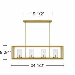 Cove Point 34 1/2"W Soft Gold 4-Light Island Chandelier 15 Cove Point 34 1/2"W Soft Gold 4-Light Island Chandelier -Lighting Sales Shop cove point 34 and one half inchw soft gold 4 light island chandelier 341k0views5