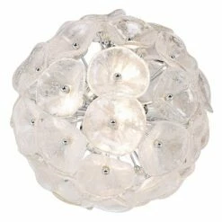 Crystal Blossom 20"W 12-Light Pendant Chandelier -Lighting Sales Shop crystal blossom 20 inchw 12 light pendant chandelier 34617views2