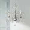Crystal Rain 15" Wide Chrome 3-Light Crystal Chandelier -Lighting Sales Shop crystal rain 15 inch wide chrome 3 light crystal chandelier 9g212cropped