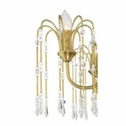 Crystal Rain 30" Wide Soft Gold Crystal 6-Light Chandelier -Lighting Sales Shop crystal rain 30 inch wide soft gold crystal 6 light chandelier 678a1views2
