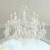 Crystorama 37" Wide Chrome 16-Light Traditional Crystal Chandelier -Lighting Sales Shop crystorama 37 inch wide chrome 16 light traditional crystal chandelier 80n32cropped