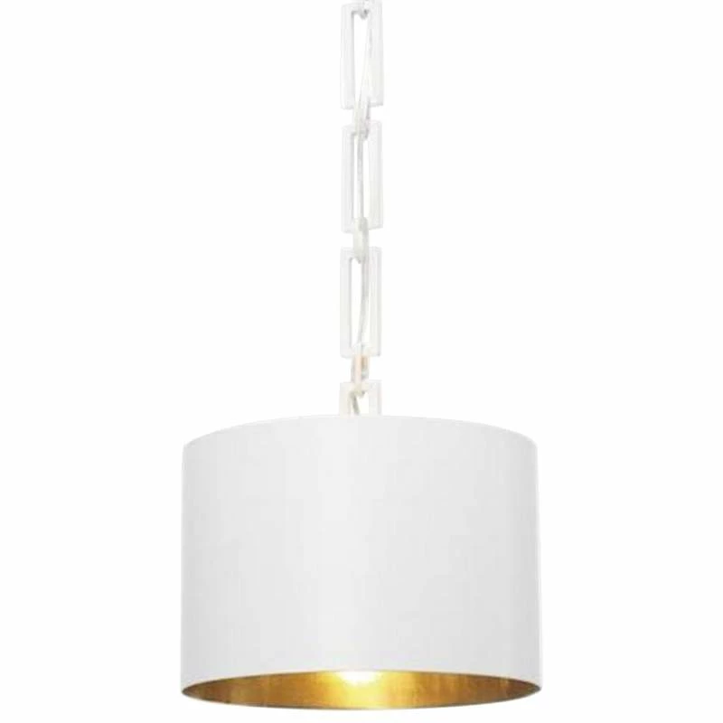 Crystorama Alston 12" Wide Matte White 1-Lt Cylinder Mini Chandelier 3 Crystorama Alston 12" Wide Matte White 1-Lt Cylinder Mini Chandelier
