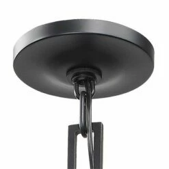 Crystorama Alston 8" Wide Matte Black 1-Light Cylinder Mini Chandelier -Lighting Sales Shop crystorama alston 8 inch wide matte black 1 light cylinder mini chandelier 22n20views2