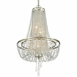 Crystorama Arcadia 18"W Antique Silver Crystal Chandelier 7 Crystorama Arcadia 18"W Antique Silver Crystal Chandelier -Lighting Sales Shop crystorama arcadia 18 inchw antique silver crystal chandelier 74v01views1