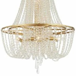 Crystorama Arcadia 24" Wide Antique Gold Crystal Chandelier 8 Crystorama Arcadia 24" Wide Antique Gold Crystal Chandelier -Lighting Sales Shop crystorama arcadia 24 inch wide antique gold crystal chandelier 99x05views1