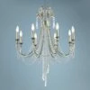 Crystorama Arcadia 27"W Antique Silver Crystal Chandelier 2 Crystorama Arcadia 27"W Antique Silver Crystal Chandelier -Lighting Sales Shop crystorama arcadia 27 inchw antique silver crystal chandelier 74v02cropped