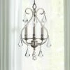 Crystorama Ashton 10"W Olde Silver 3-Light Mini Chandelier -Lighting Sales Shop crystorama ashton 10 inchw olde silver 3 light mini chandelier 39y93cropped