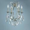 Crystorama Ashton 16" Wide Olde Silver 4-Light Chandelier -Lighting Sales Shop crystorama ashton 16 inch wide olde silver 4 light chandelier 8m759cropped