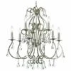 Crystorama Ashton 25 1/2"W Olde Silver 9-Light Chandelier -Lighting Sales Shop crystorama ashton 25 and one half inchw olde silver 9 light chandelier 7y972