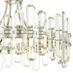 Crystorama Bolton 24 3/4" Wide Polished Nickel Crystal Chandelier -Lighting Sales Shop crystorama bolton 24 and three quarter inch wide polished nickel crystal chandelier 71y32views1