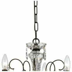 Crystorama Butler 23" Wide 5-Light English Bronze Chandelier -Lighting Sales Shop crystorama butler 23 inch wide 5 light english bronze chandelier 39y01views3