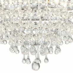 Crystorama Calypso 20" Wide Crystal And Chrome Chandelier -Lighting Sales Shop crystorama calypso 20 inch wide crystal and chrome chandelier 2c239views1
