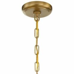 Crystorama Calypso 40" Wide Vibrant Gold And Crystal Chandelier -Lighting Sales Shop crystorama calypso 40 inch wide vibrant gold and crystal chandelier 94c13views2