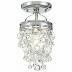 Crystorama Calypso 7 1/2"W Convertible Chrome Mini Pendant 13 Crystorama Calypso 7 1/2"W Convertible Chrome Mini Pendant -Lighting Sales Shop crystorama calypso 7 and one half inchw convertible chrome mini pendant 3w523views3