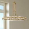 Crystorama Clover 28 3/4" Wide Aged Brass Chandelier -Lighting Sales Shop crystorama clover 28 and three quarter inch wide aged brass chandelier 62x92cropped